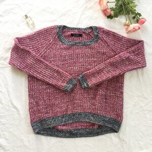 Color block Knit Sweater